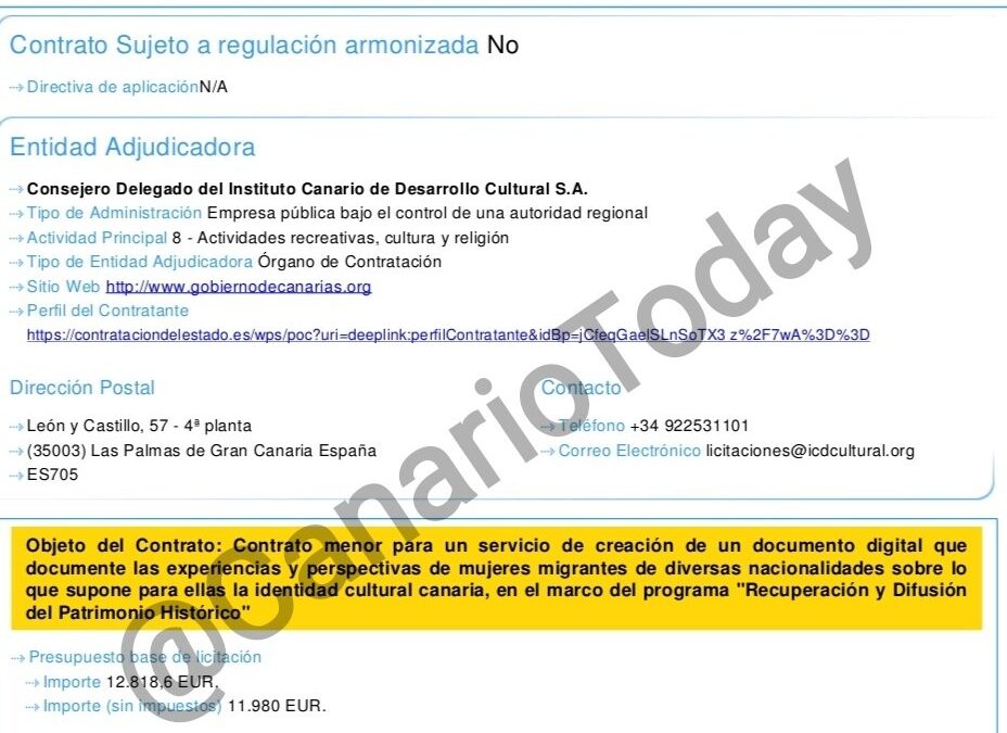 CANARIO TODAY
